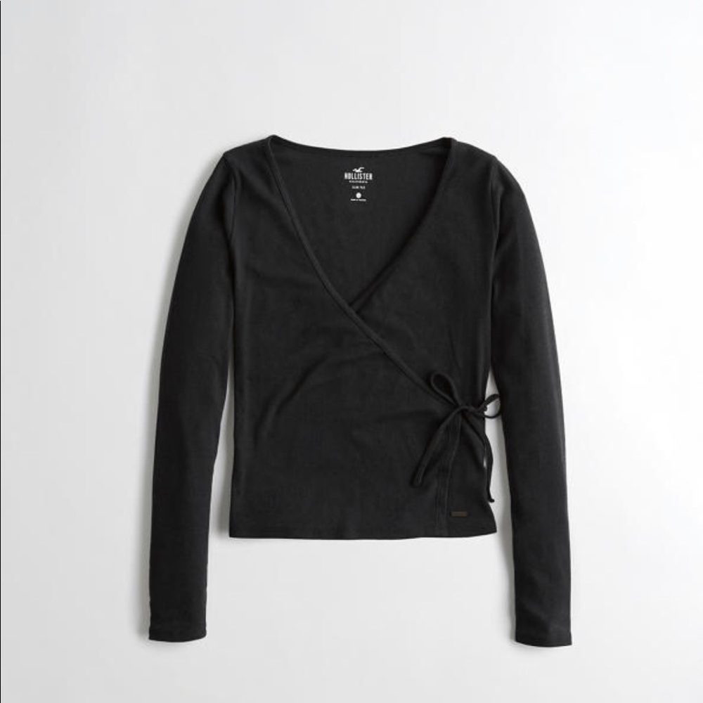 Hollister Wrap-Front Top